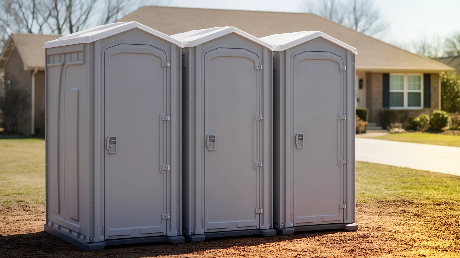 Clean porta potty unit from Cedar Creek Porta Potty Rental in St. Petersburg, FL